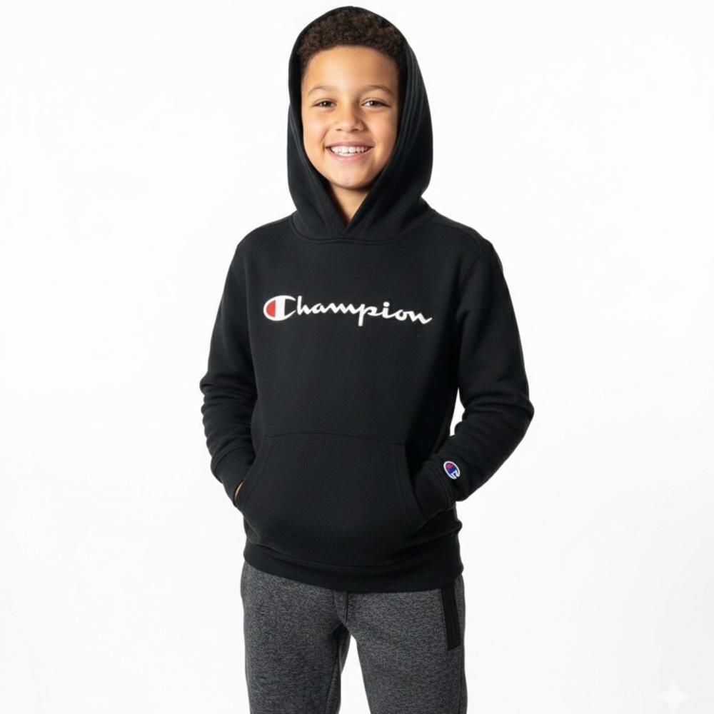 𝅺CHAMPION Youth Medium Hoodie, VGUC